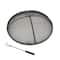 30" Deep Bowl Copper Fire Pit with Stand & Screen